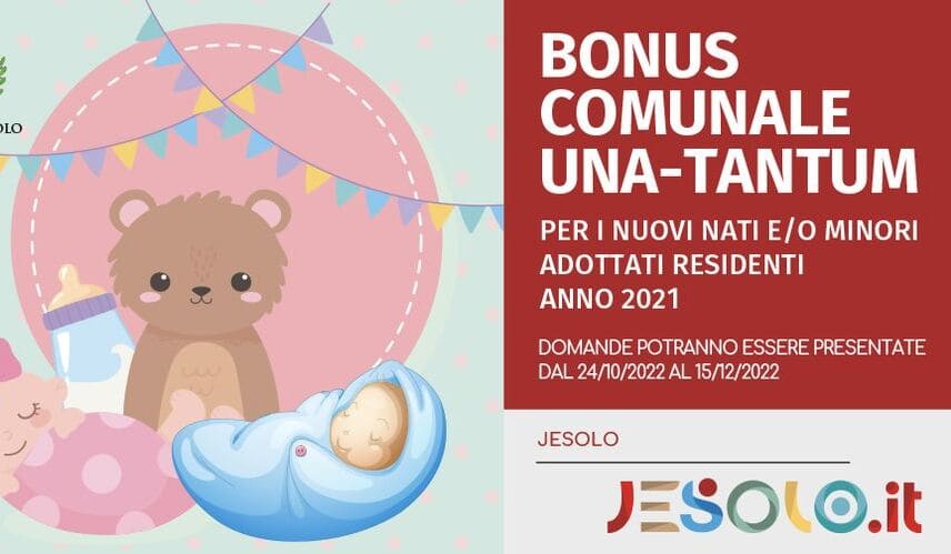 Jesolo C Tempo Fino Al Dicembre Per Richiedere Il Bonus Beb